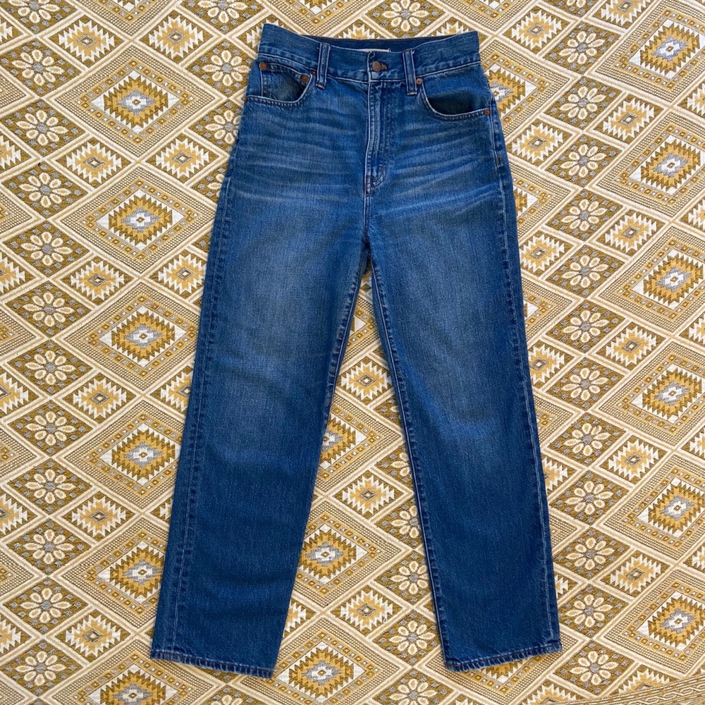 Madewell Westside Straight Jeans (Murphy Wash)